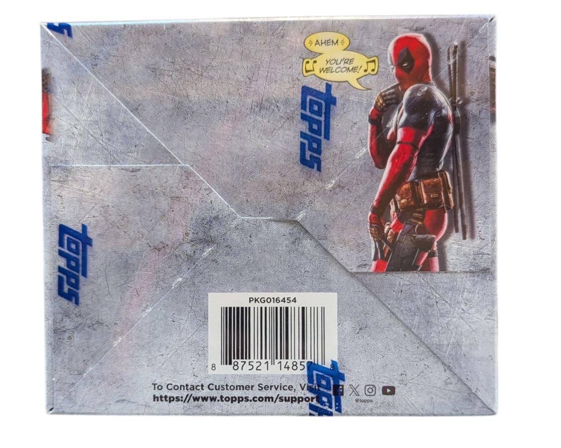 ToPPS  
AHEM YOU'RE WELCOME!  
TOPPS PKG016454  
8 87521 1485  

To Contact Customer Service, Visit  
https://www.topps.com/support  
@topps