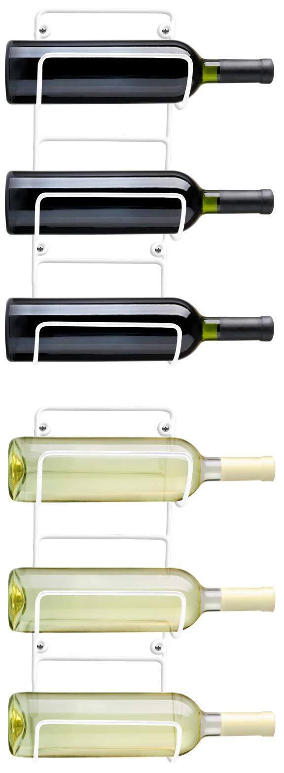 Alt View 4. Sorbus - Sorbus Towel Holder for Bathroom Wall - 12 Level Wall Mounted Towel Rack Shelves for Rolled Bath Towels, Washcloths - White.