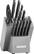 Angle. KitchenAid - KKFTR14SL Classic 14-Piece Knife Set - Silver.