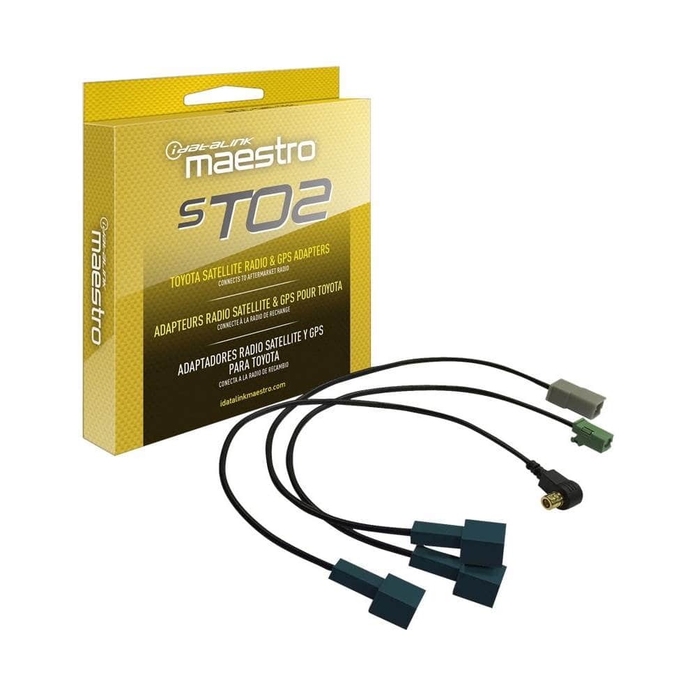 Front. iDatalink - Maestro Car Radio Adapter Cable - Black.
