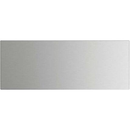 Front. Fisher & Paykel - Backguard for Ranges - Brushed Stainless Steel.