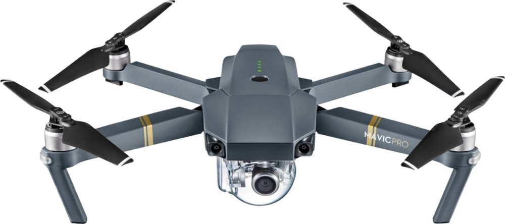 DJI - Mavic Pro Quadcopter with Remote Controller - Gray - Front_Zoom