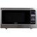 Front. Bella - 1.1 Cu. Ft. Mid-Size Microwave - Stainless Steel and Black.