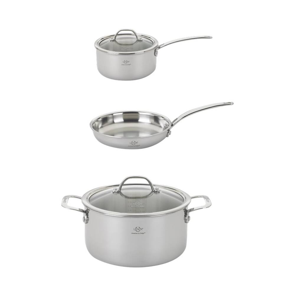 Best Buy Lenox 5Piece Cookware Set Silver 3211