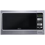 Bella - 1.1 Cu. Ft. Mid-Size Microwave - Platinum - Front_Standard