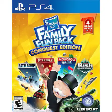 Front. Ubisoft - Hasbro Family Fun Pack Conquest Edition. - E10+ (Everyone 10+)