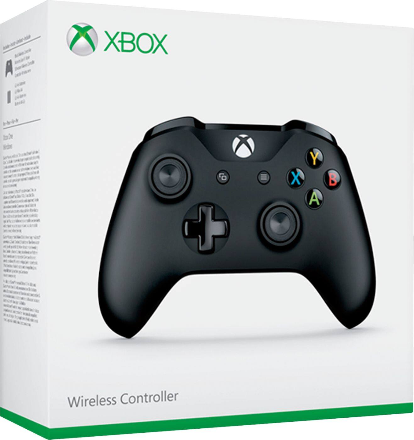 Alt View 11. Microsoft - Wireless Controller for Xbox One, Xbox Series X, and Xbox Series S - Black.