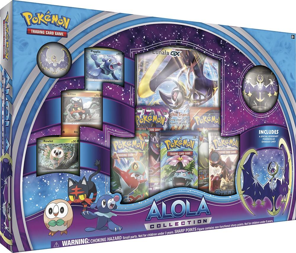 Pokémon Box Solgaleo GX Coleção Alola - supe