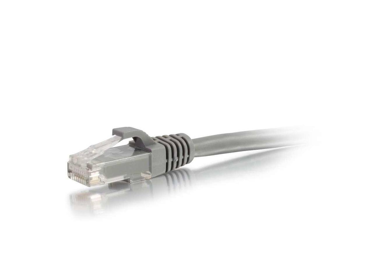 Alt View 3. Cables to Go - Cables to Go 6-Inch Cat6 Snagless Unshielded Network Patch Cable, Grey (951).