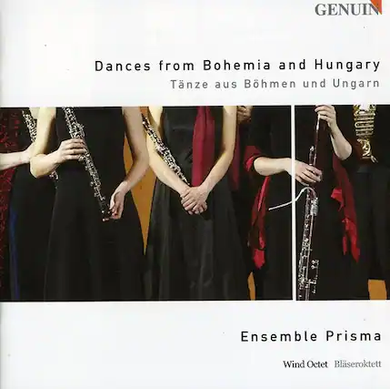 Dances from Bohemia and Hungary
Tänze aus Böhmen und Ungarn
Ensemble Prisma
Wind Octet Bläseroktett
