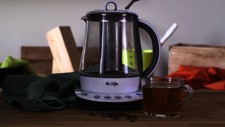 Mr. Coffee 5 Cup 1.2L Electric Tea Maker/Kettle White BVMCHTK100 Best Buy