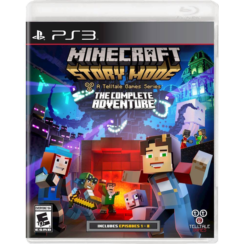 Best Buy Minecraft Story Mode The Complete Adventure Playstation 3 Mcsp3st2