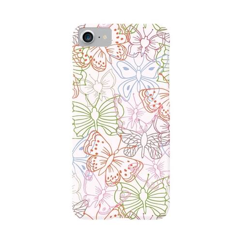 ArtsCase - SlimFit Designers Case for Apple® iPhone® 7 - White/Red/Orange/Green/Blue - Larger Front