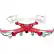 Front Zoom. GPX - Sky Rider Drone with Remote Controller - Red.