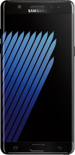 Samsung - Galaxy Note7 64GB - Black Onyx (Verizon)-Front_Standard 