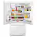 Alt View 1. Maytag - 21.7 Cu. Ft. French Door Refrigerator - White on White.