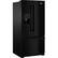 Angle. Maytag - 21.7 Cu. Ft. French Door Refrigerator - Black on Black.