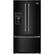 Front. Maytag - 21.7 Cu. Ft. French Door Refrigerator - Black on Black.