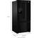 Alt View 16. Maytag - 21.7 Cu. Ft. French Door Refrigerator - Black on Black.