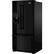 Left. Maytag - 21.7 Cu. Ft. French Door Refrigerator - Black on Black.