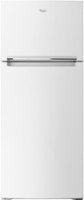 Whirlpool - 17.7 Cu. Ft. Top-Freezer Refrigerator - White - Front_Zoom