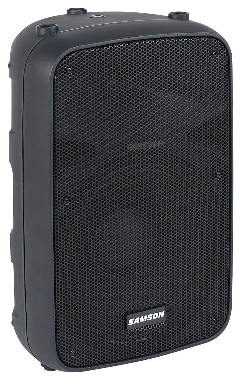 Front. Samson - Auro X12D 12" 1000W 2-Way Loudspeaker (Each) - Black.