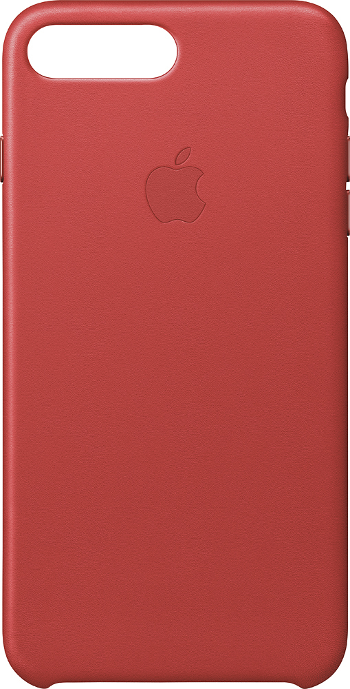 Apple Iphone 7 Plus Leather Case Product Red Mmyk2zm A Best Buy