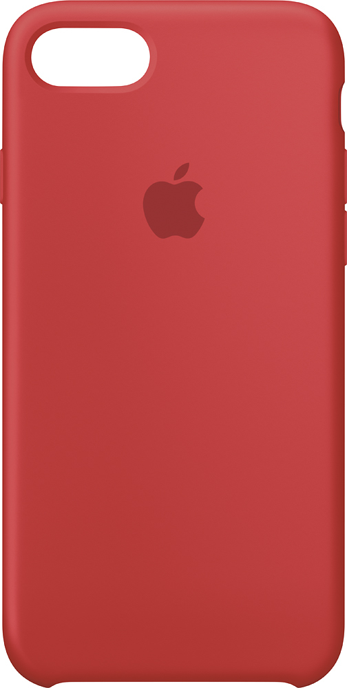 Følg os valse længde Apple iPhone® 7 Silicone Case Red MMWN2ZM/A - Best Buy