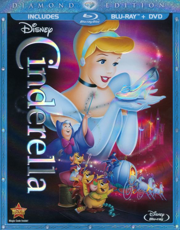  Cinderella [Diamond Edition] [2 Discs] [Blu-ray/DVD] [1950]