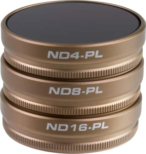 polarpro - Cinema Series Vivid Polarizing Lens Filters for DJI Phantom 4 (3-count) - Angle