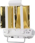 Front Zoom. PolarPro - RangeBooster for Select DJI Drone Remotes - White/Gold.