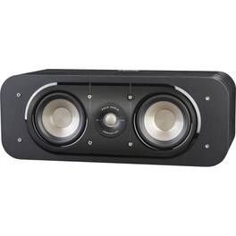Polk Audio - Signature S30 5.25" Hi-Res 2-Way Center-Chanel Speaker - Black Washed Walnut