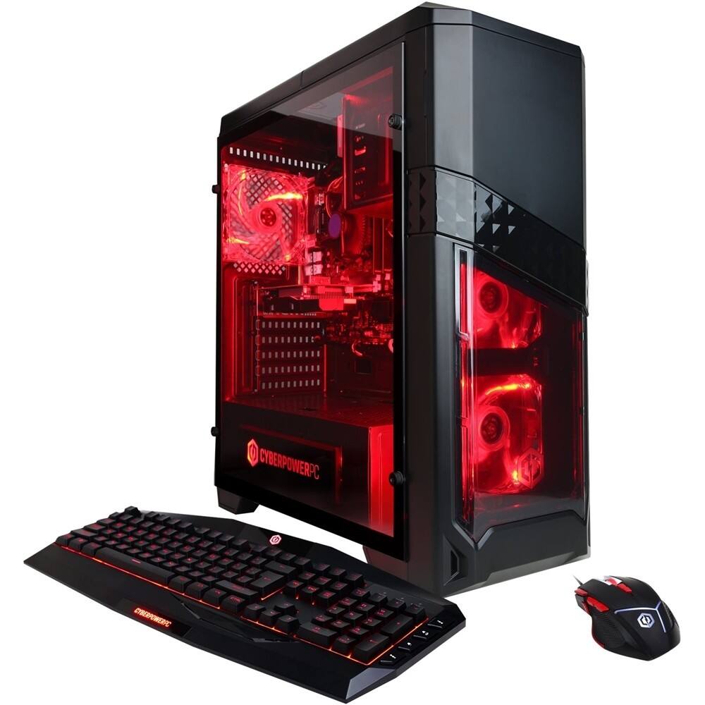 CyberPowerPC Gamer Xtreme Desktop Intel Core i5 8GB Memory AMD