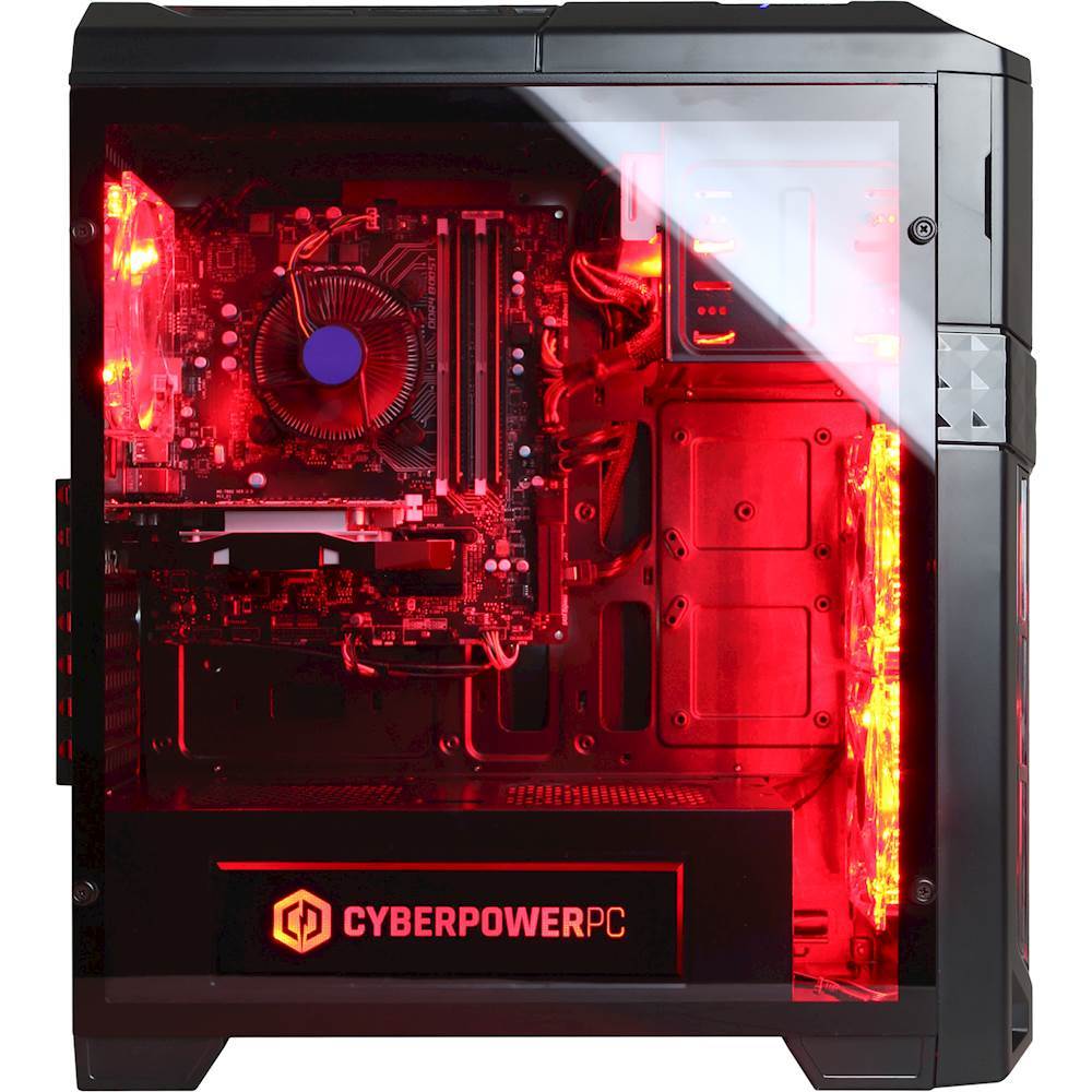 Best Buy Cyberpowerpc Gamer Xtreme Desktop Intel Core I5 8gb Memory Amd Radeon Rx 470 1tb Hard