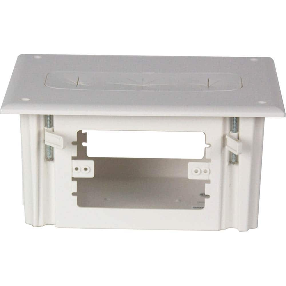 DataComm Electronics Recessed Media Box White 45-0010-WH - Best Buy