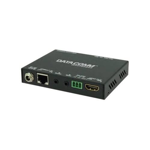 Angle. DataComm - TrueStream PRO Video/Audio/Infrared/Serial Extender - Black.