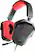 Front. Lenovo - Y Wired Stereo Gaming Headset for Windows - Red/Black.