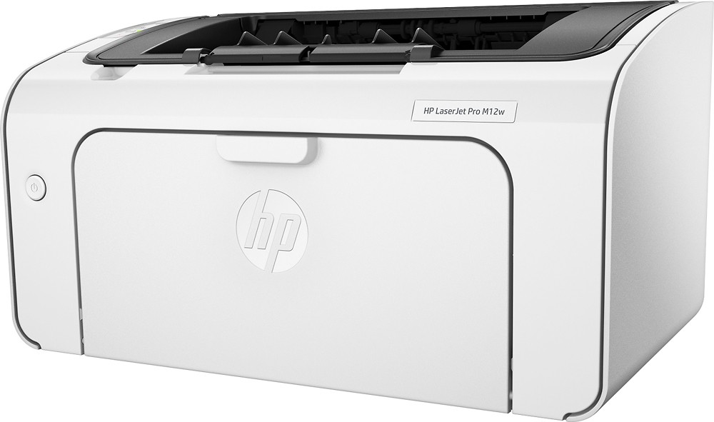Hp Laserjet Pro M12w Black And White Wireless Printer T0l46a Bgj Best Buy