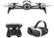 Front Zoom. Parrot - Bebop 2 Quadcopter with Skycontroller 2 and Cockpit FPV Glasses - White.