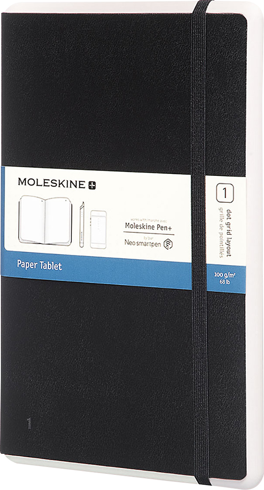 Moleskine Paper Tablet for Smart Writing Set Pen+ Black 2851145 - Best Buy