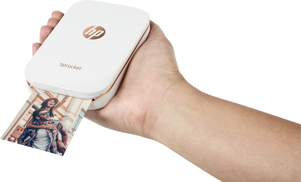 Best Buy: HP Sprocket Printer White X7N07A