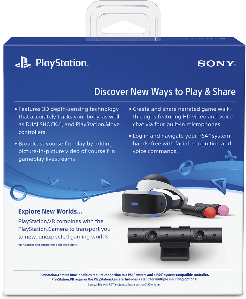 lezer Supermarkt uitspraak Best Buy: Sony PlayStation Camera for PlayStation 4 (New) 3001555