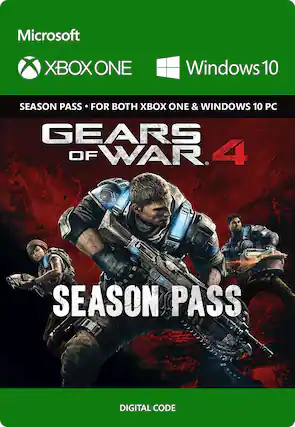 Front. Microsoft - Gears of War 4 Season Pass. - M (Mature 17+)