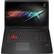 Front. ASUS - 17.3" Laptop - Intel Core i7 - 16GB Memory - NVIDIA GeForce GTX 1060 - 1TB Hard Drive + 256GB Solid State Drive - Black aluminium.
