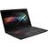 Left. ASUS - 17.3" Laptop - Intel Core i7 - 16GB Memory - NVIDIA GeForce GTX 1060 - 1TB Hard Drive + 256GB Solid State Drive - Black aluminium.