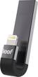Leef - iBridge 3 128GB Apple Lightning Flash Drive - Black Zinc - Larger Front