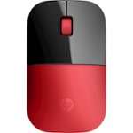 Front. HP - Z3700 Wireless Blue LED Mouse - Red.
