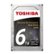 Front Zoom. Toshiba - 6TB Internal SATA Hard Drive for Desktops.
