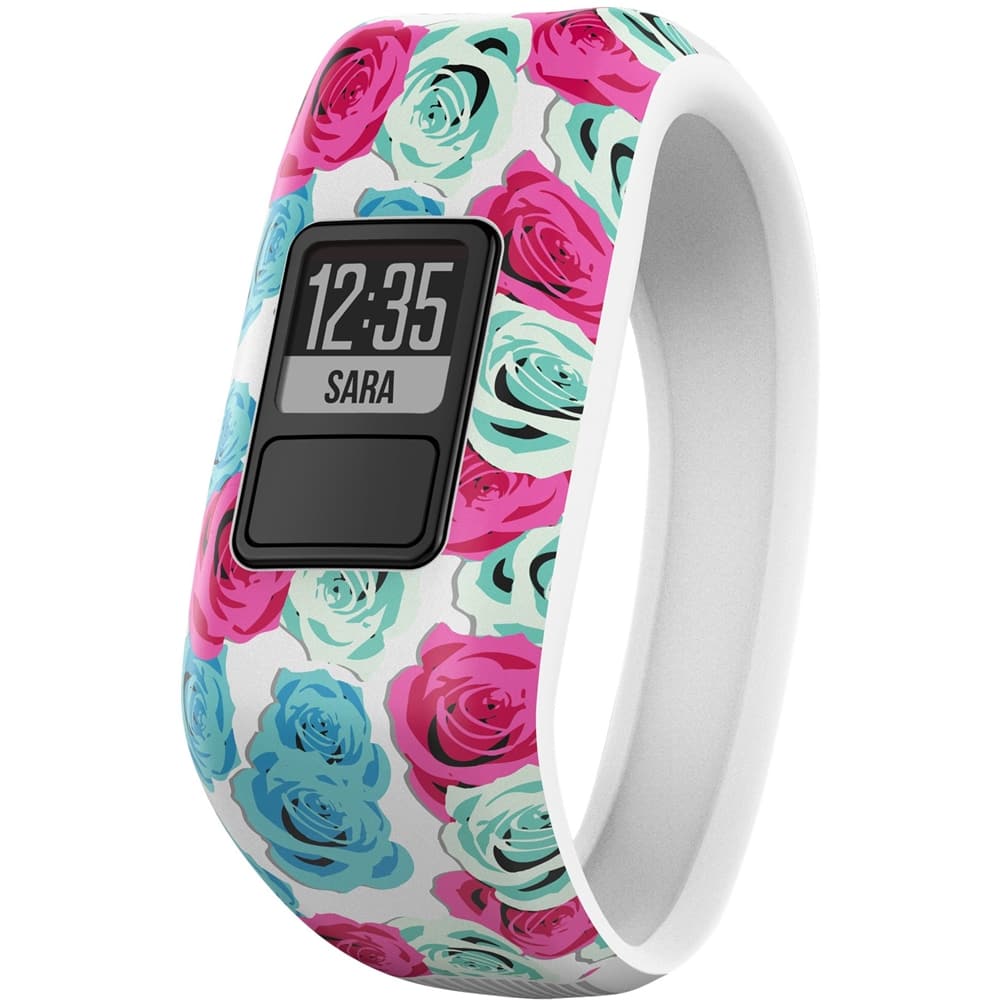 Garmin - vivofit jr. Activity Tracker For Kids - Real Flower