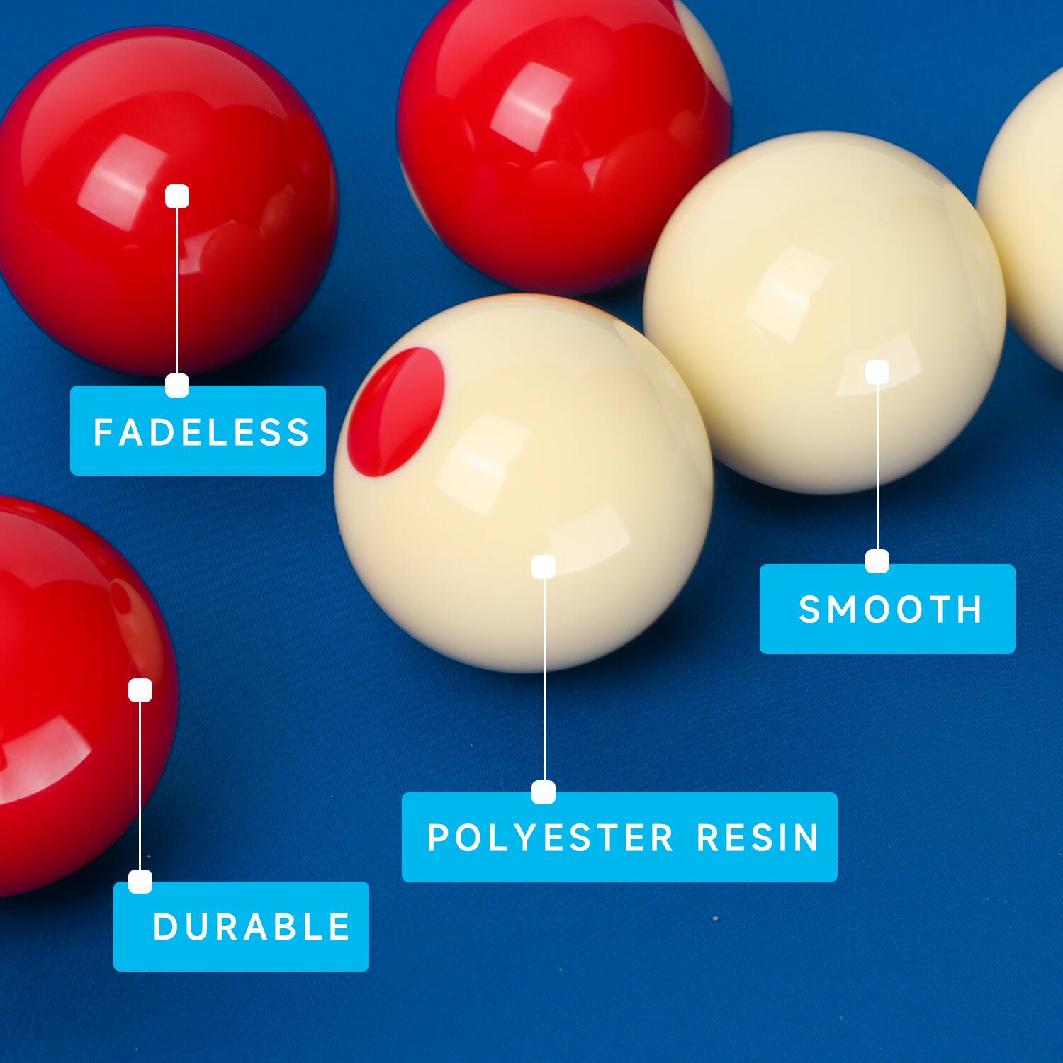 FADELESS, DURABLE, SMOOTH, POLYESTER RESIN